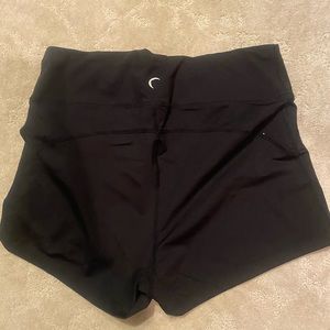 Black ZYIA hustle light n tight shorts EUC